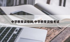 中学教育资格网,中学教育资格考试